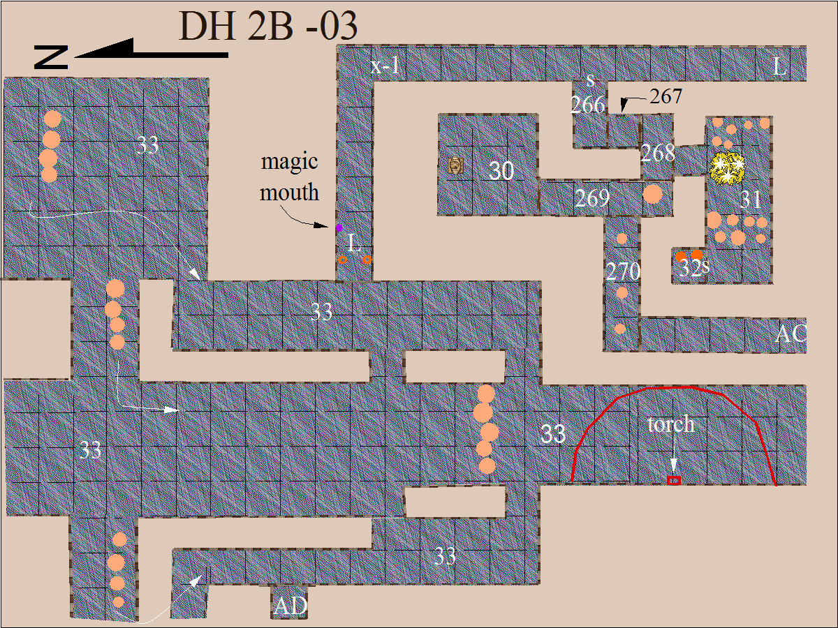 map section DH 2B -03