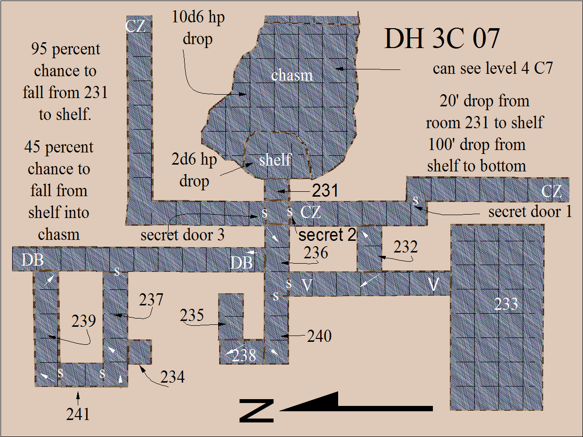 map section DH 3C 07