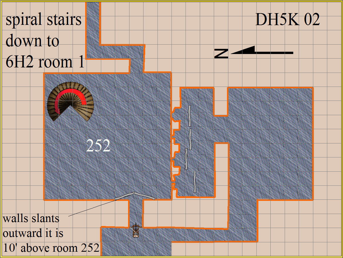 map section DH 5K2
