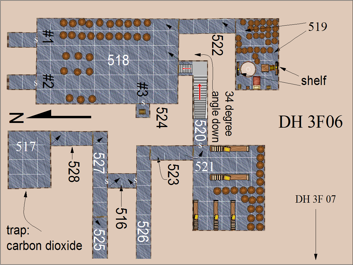 map section DH 3F 6