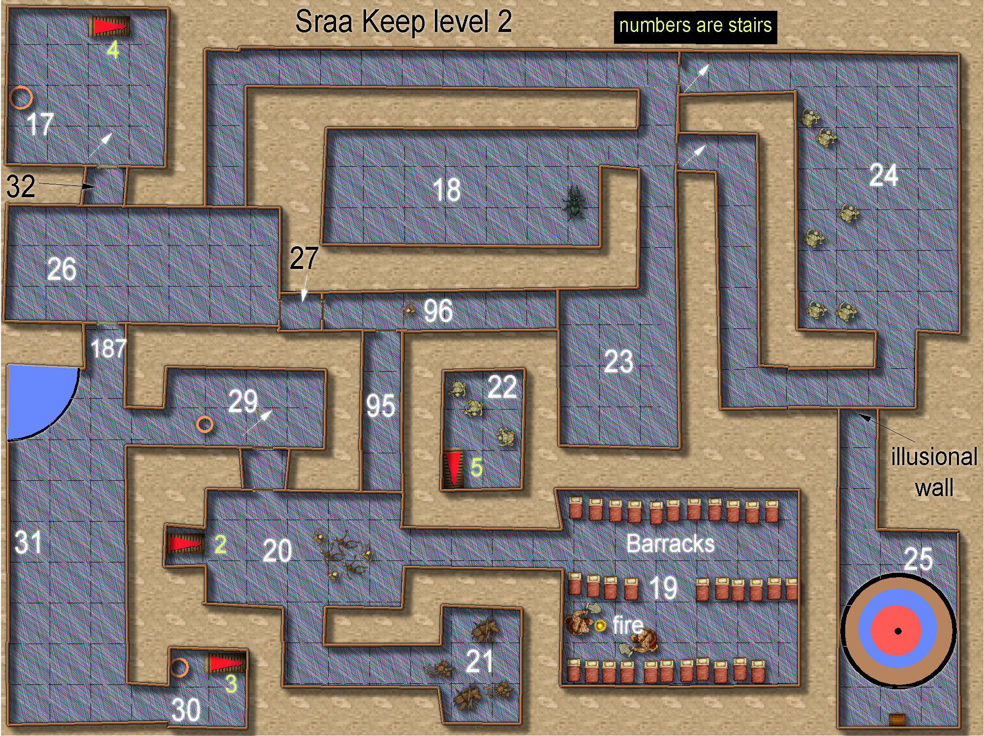 Sraa Keep level 2, Trillolara